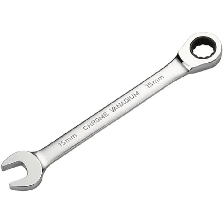 bicycle tire upgrade-IceToolz 4115 15mm Combination Ratchet Wrench