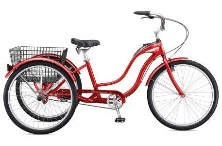 bicycle gear strain-Schwinn 2022 Town Country Black Red