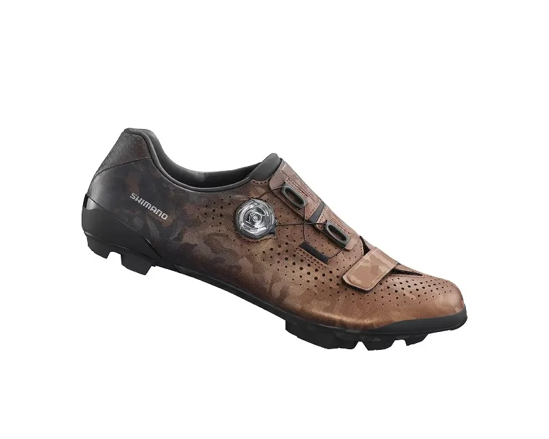 bicycle stand modification-Shimano SH-RX800 Gravel Shoe Bronze 44