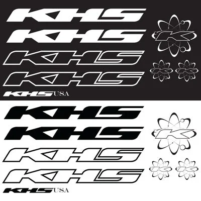 bicycle tire flexibility-Khs Frame Decal Set Consumer Bike Decal Set Frame Sticker Pack Khs Merchandis