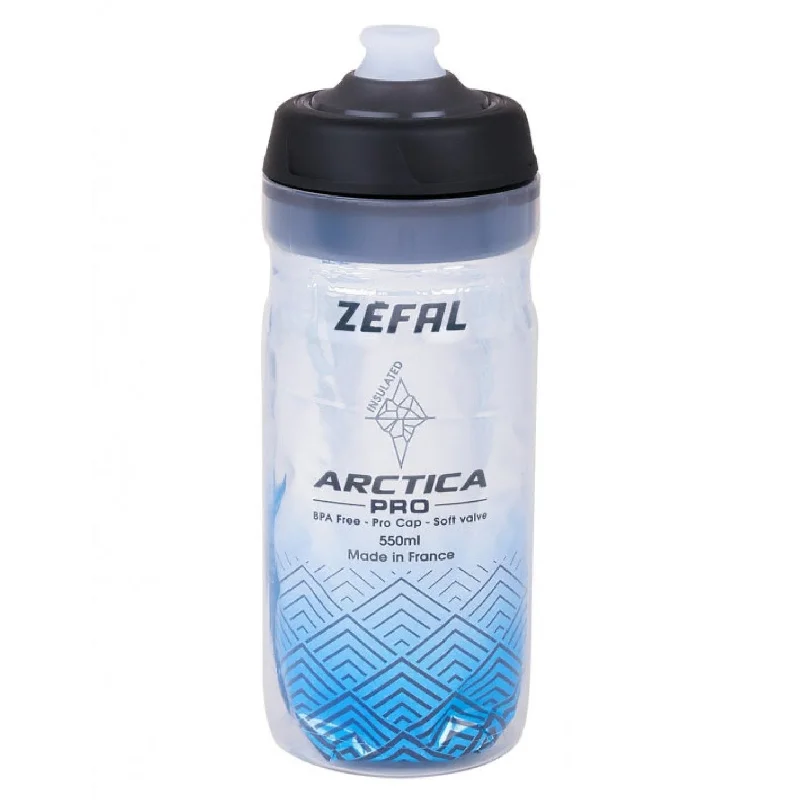 bicycle lever personalization-Borraccia Termica Zefal Arctica Pro 550 ml - Blu