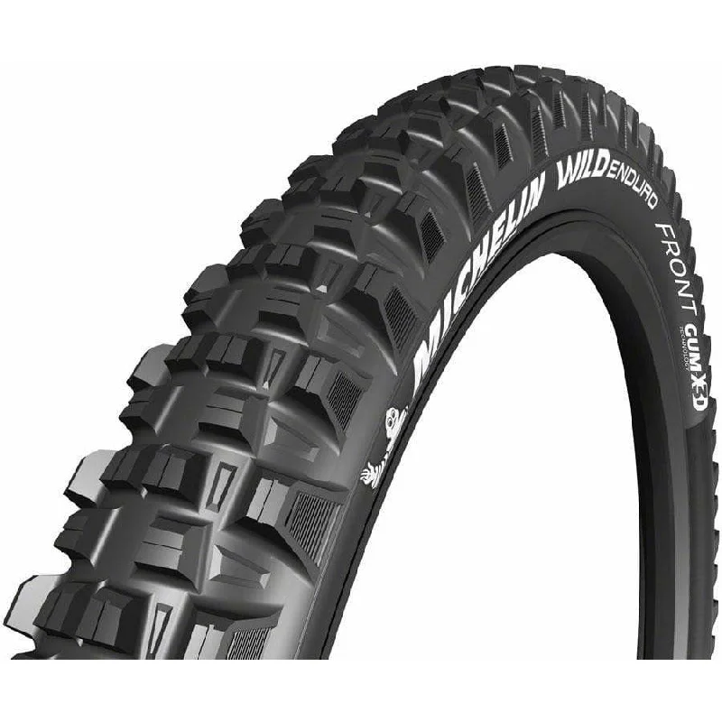 bicycle brake flexibility-E-Wild Tire - 27.5 x 2.8 Tubeless Folding Gum-X Black Front Ebike