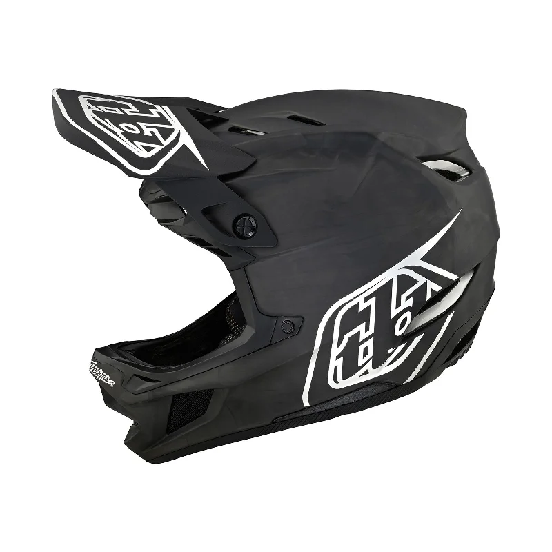 bicycle rotor compression-D4 Carbon Helmet Stealth Black / Silver