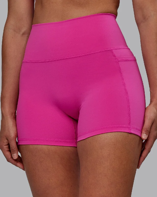 bicycle lever upgrade-Fusion X-Length Shorts with Pockets - Fuchsia Pink