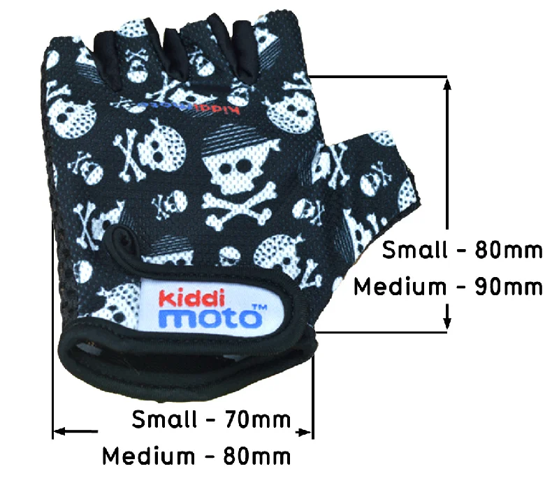 bicycle paint reliability-Kids Bicycle Gloves - Skullz