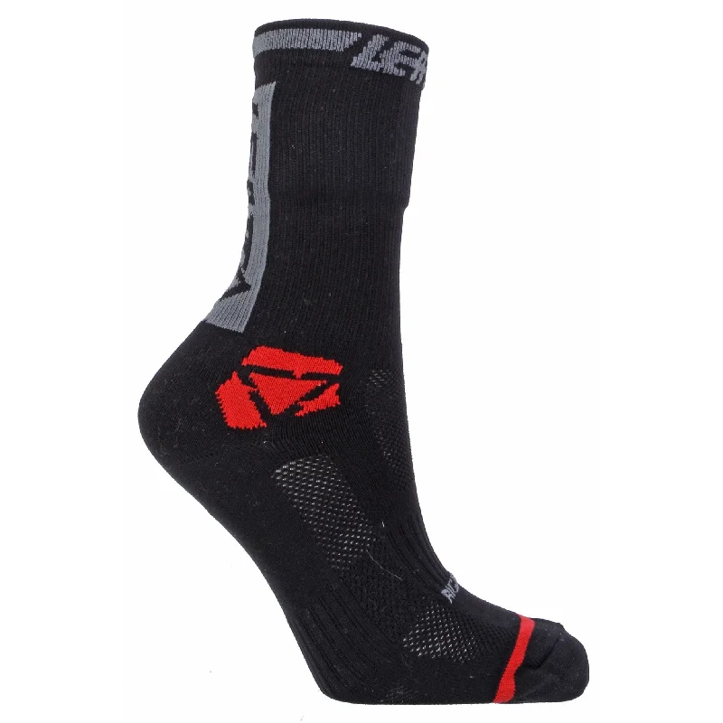 bicycle tire enhancement-Leatt DBX Socks Black Red