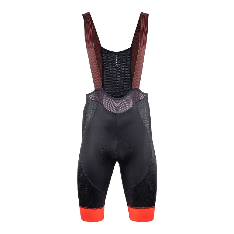 bicycle seatpost versatility-2024 Nalini COLOR Men's Bib Shorts (Black / Red) S-3XL