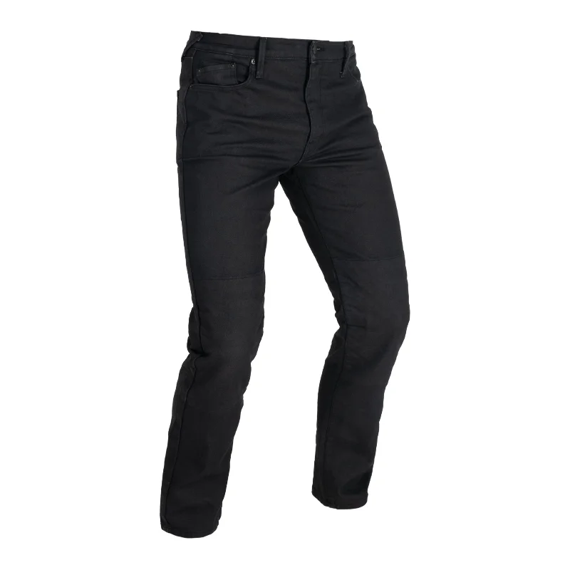 bicycle pad compression-OXFORD OA AAA MEN'S STRAIGHT JEAN - BLACK (SHORT)