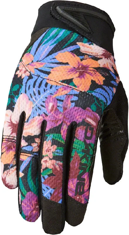 bicycle tire load-Dakine Syncline Gloves - Black/Tropical Full Finger Womens