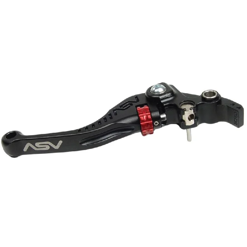 bicycle pedal compression-ASV APRILIA BLACK C5 SHORTY CLUTCH LEVER - RS 660