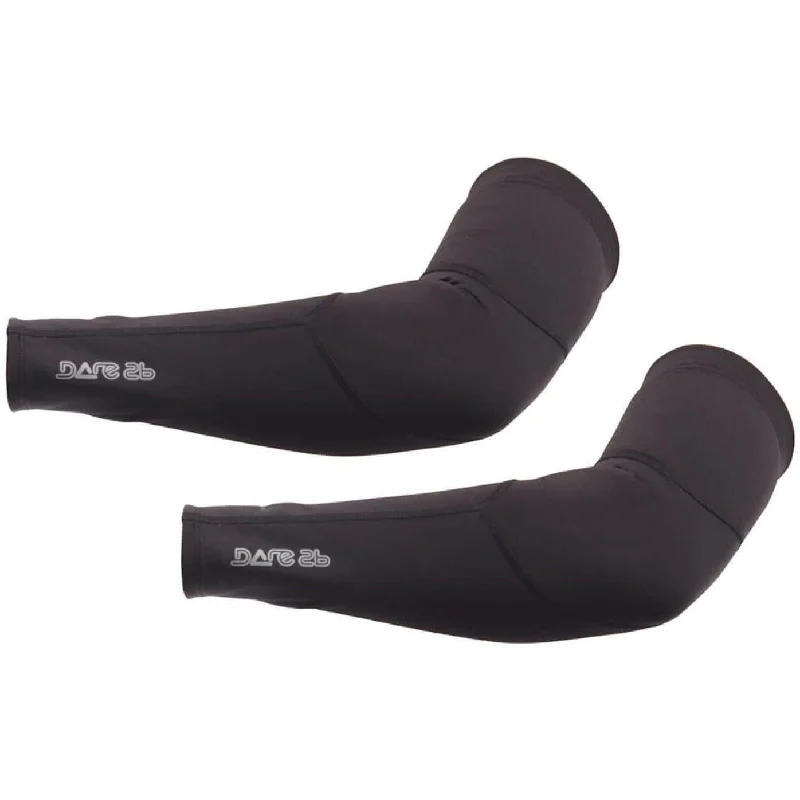 bicycle wheel tensile-Dare2B Core Stretch Cycling Arm Warmers - Black