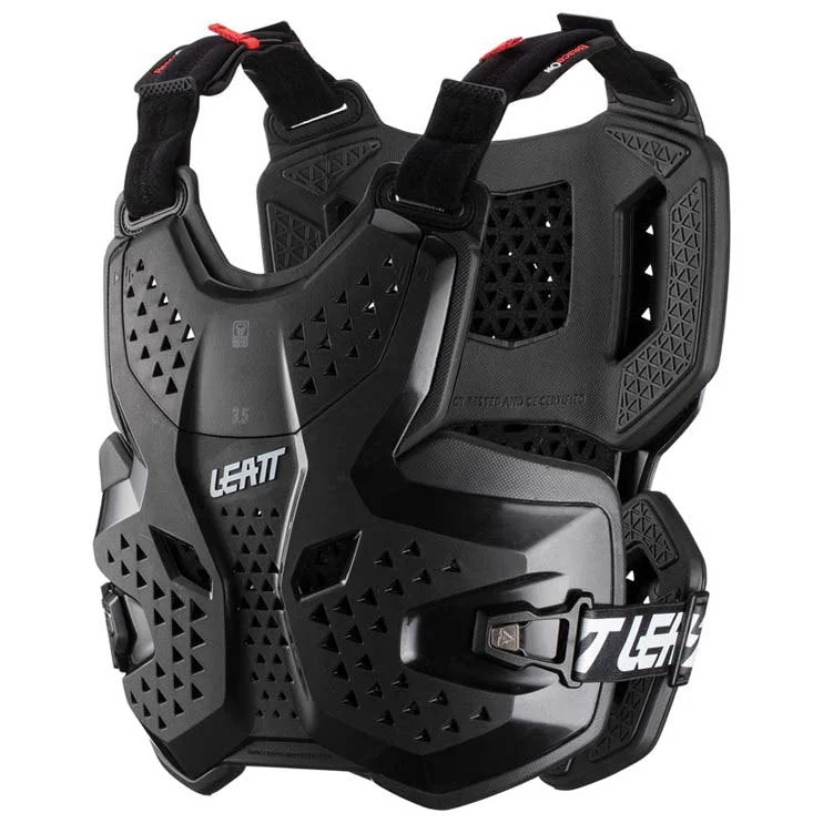 bicycle pad capacity-Leatt Chest Protector 3.5 Blk