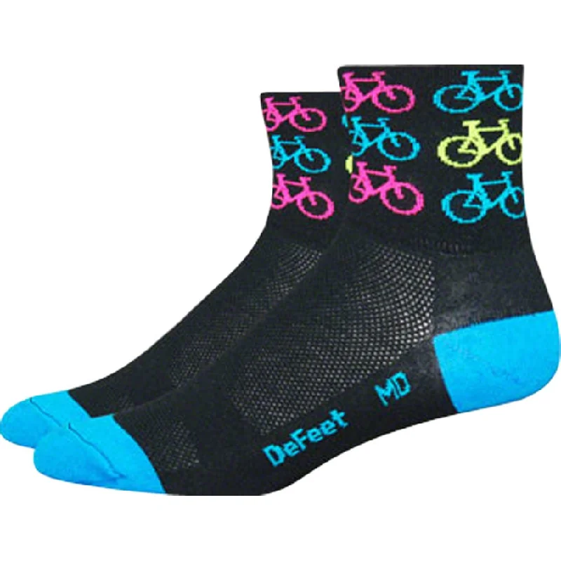 bicycle paint flex-Aireator Cool Bike Socks - Black