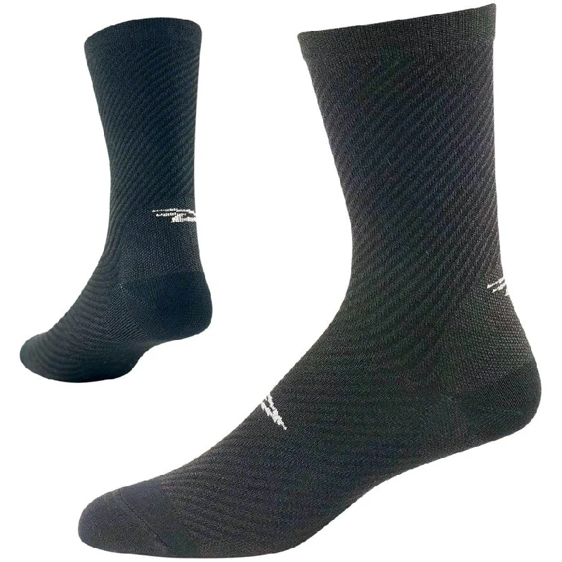 bicycle stem optimization-Evo Carbon Bike Socks - Black