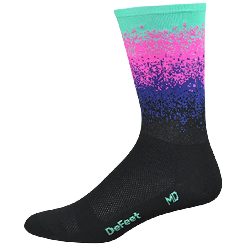 bicycle valve calibration-Aireator Ombre Bike Socks - Multi-Color