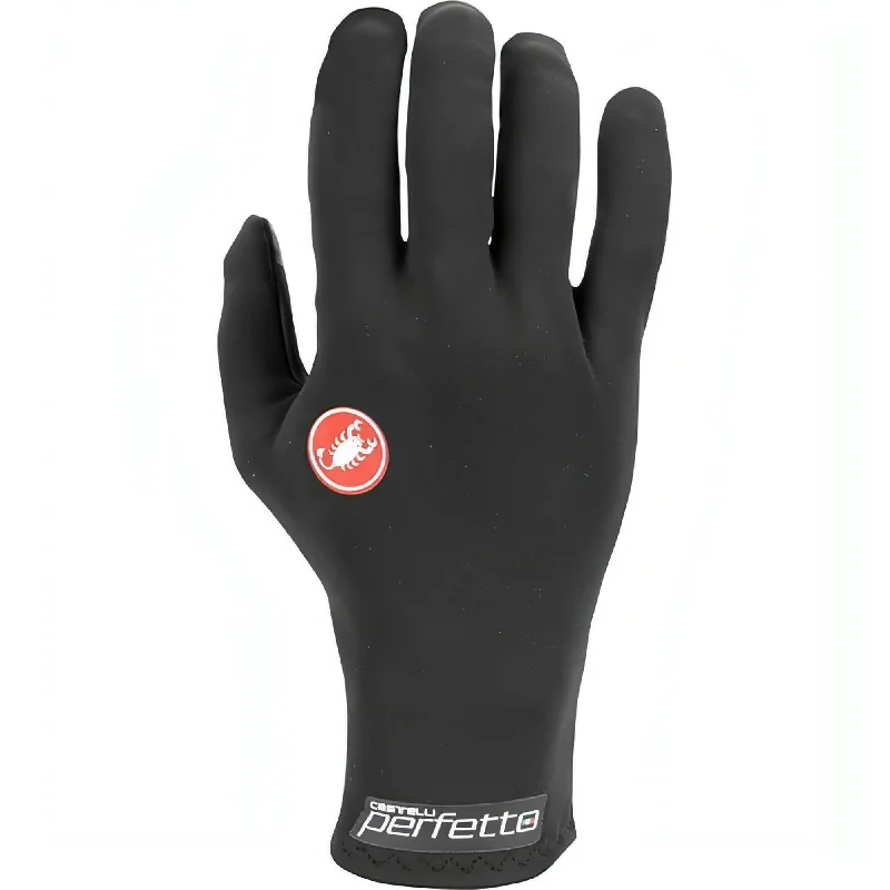 bicycle lever optimization-Castelli Perfetto ROS Full Finger Cycling Gloves - Black