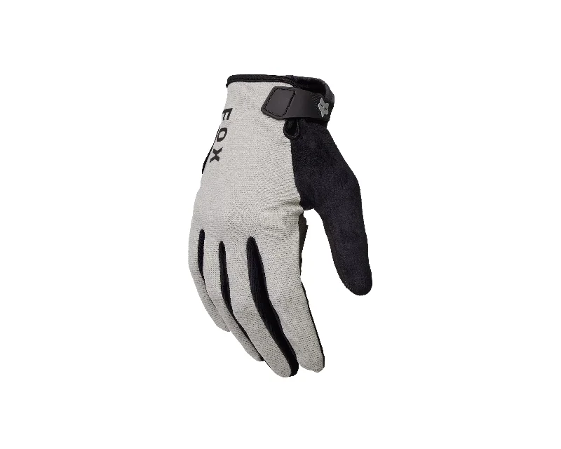 bicycle shoe strain-Fox Ranger Glove Gel Grey Vintage