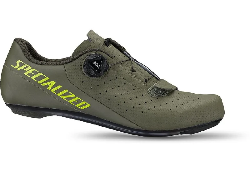 bicycle gear flexibility-Specialized Torch 1.0 Road Shoe Oakgrn/Dkmos