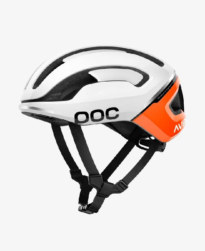 bicycle shoe improvement-Helmet Poc Omne Air Spin Zink Orange