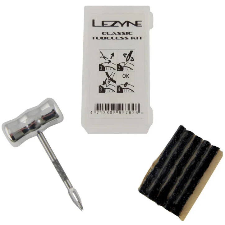 bicycle pedal optimization-Kit riparazione tubeless Lezyne Classic