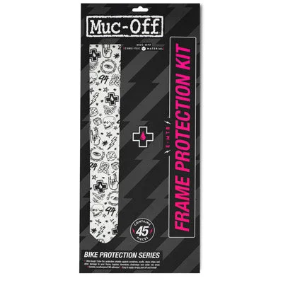 bicycle pedal strain-Muc-Off,Frame Protection Kit Punk,E-Mtb E-Bike Frame Protection Kit  Bikeprotec