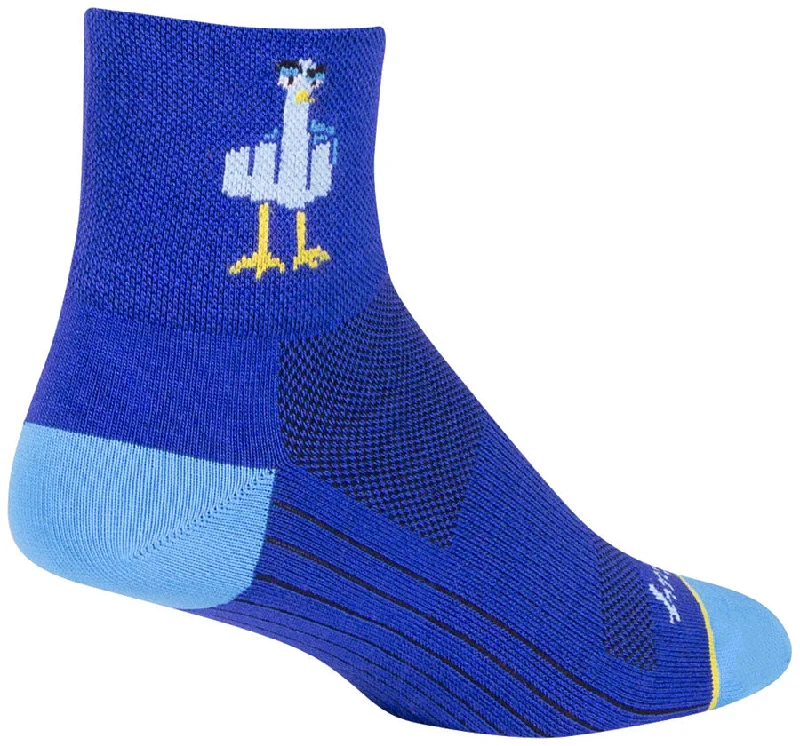 bicycle tool stress-SockGuy Classic The Bird Socks - 3" Small/Medium