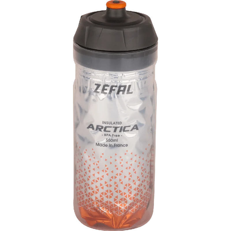 bicycle tire adaptability-Borraccia Termica Zefal Arctica 550 ml - Arancio