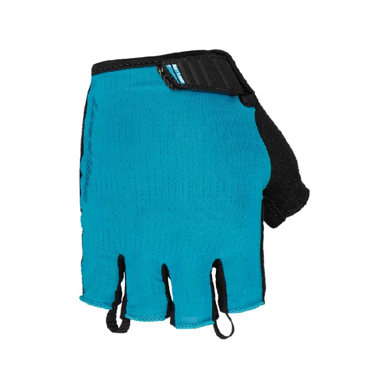 bicycle tool compression-Lizard Skins Aramus Apex Short Finger Gloves Polar Blue XL Pair