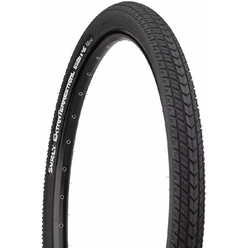 bicycle tire torsion-ExtraTerrestrial Tire - 650b x 46 Tubeless Folding Black 60tpi