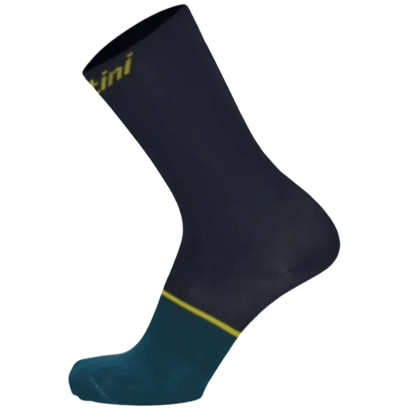 bicycle rotor versatility-Santini TDF Le Maillot Jaune Socks