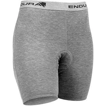 bicycle tire maneuverability-Endura Women's PADDED CoolMax CYCLING Boxer Shorts - Grey