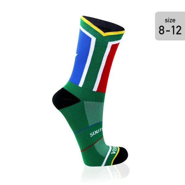 bicycle stem load-Versus South African Flag Performance Active Socks