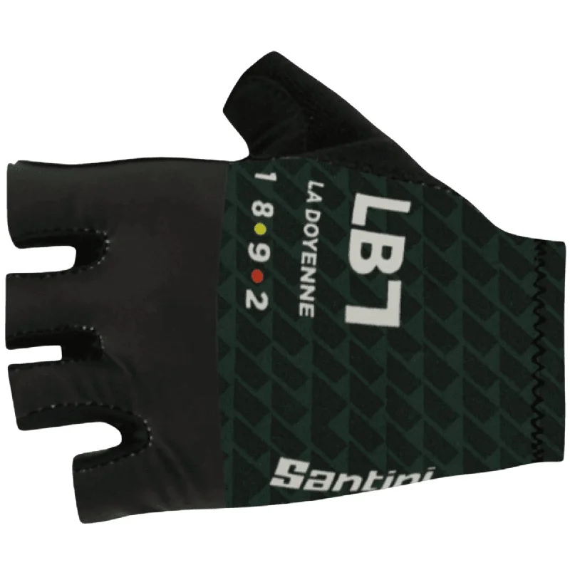 bicycle shoe durability-Santini TDF Liege Bastogne Gloves