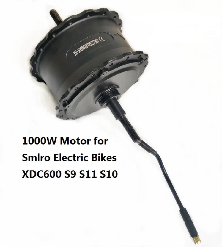 bicycle shoe efficiency-48V 350W-1000W High Speed Brushless Gear Hub Fat Bike Motor E-bike Motor Rear Wheel Drive for Smlro