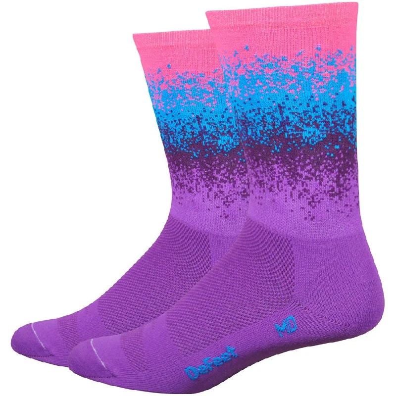 bicycle lever torsion-Aireatro Barnstormer Women's Ombre Bike Socks - Purple