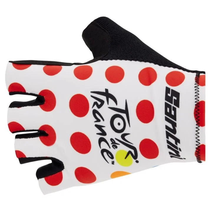 bicycle tool strain-Santini TDF KOM Leader Gloves