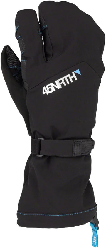 bicycle pump adaptability-45NRTH 2023 Sturmfist 3 Gloves - Black Lobster Style Large