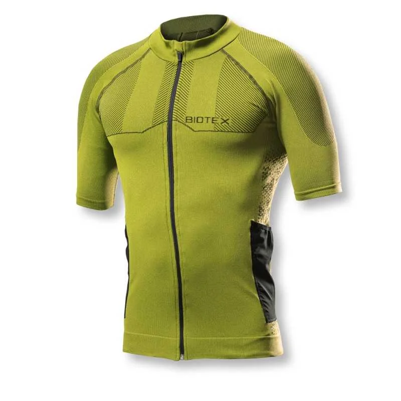 bicycle health strain-Maglia Biotex Gravel Ingamba - Verde