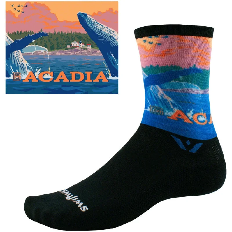 bicycle pump torsion-Vision Six Impression National Park Bike Socks -  Impression Acadia