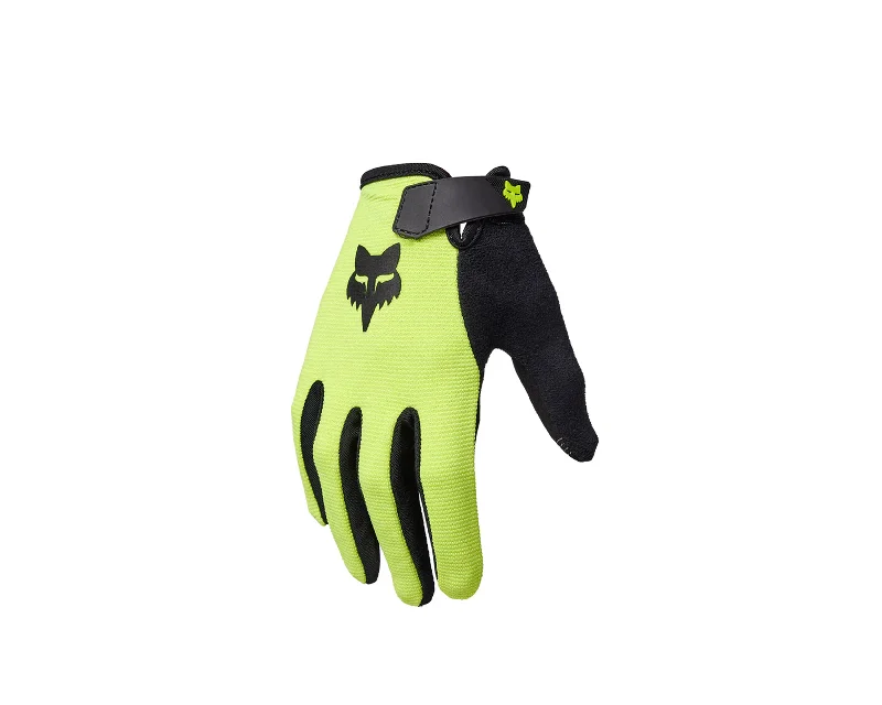 bicycle tire strain-Fox Youth Ranger Glove Flo Yellow