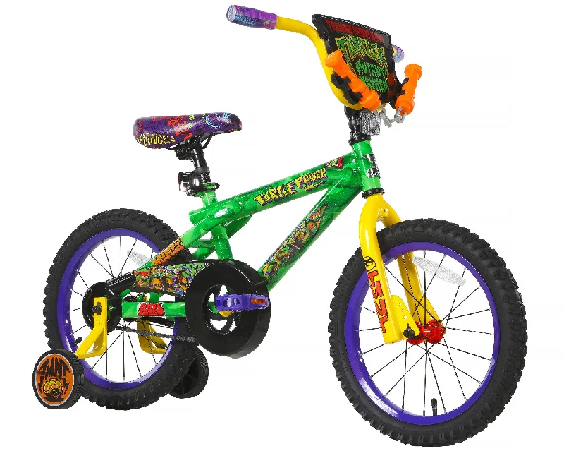 bicycle paint customization-Teenage Mutant Ninja Turtles 16" Children's Bike