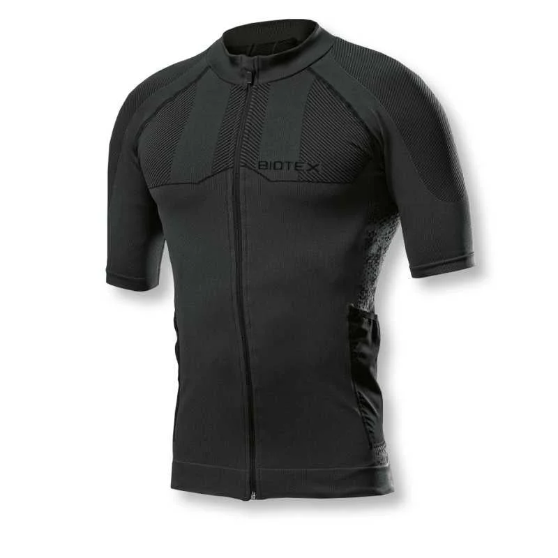 bicycle triathlon strain-Maglia Biotex Gravel Ingamba - Grigio