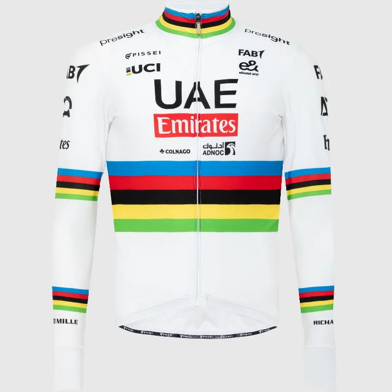 bicycle cleaner load-Maglia maniche lunghe Pissei Team UAE 2024 - Campione del mondo