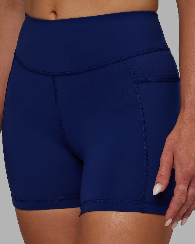 bicycle gear optimization-Elite X-Length Shorts - Midnight Blue