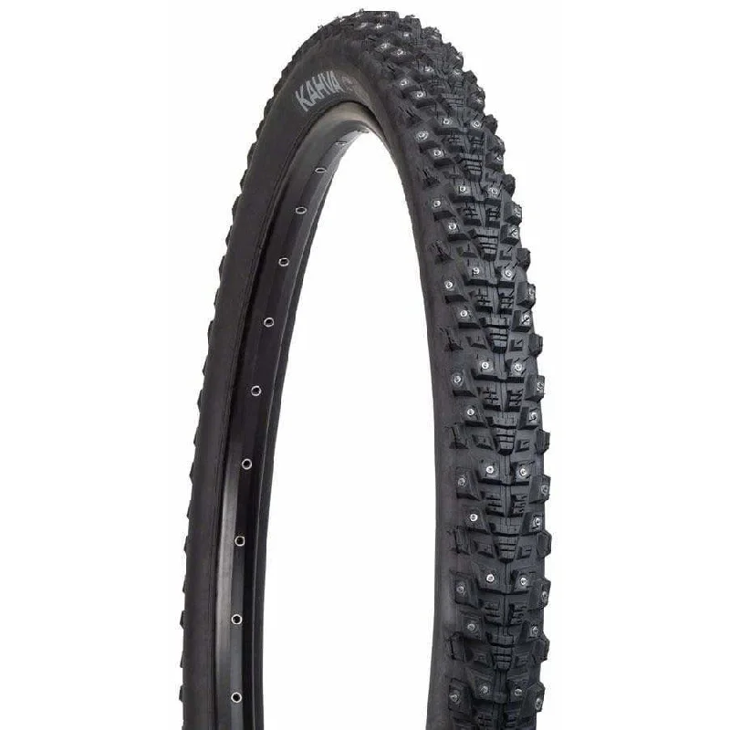 bicycle tire load-Kahva Bike Tire - 27.5 x 2.1", Clincher, Steel, 33tpi, 240 Carbide Steel Studs