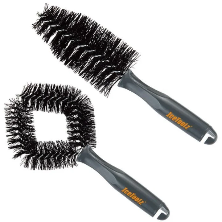 bicycle brake efficiency-IceToolz C124 Brush Set