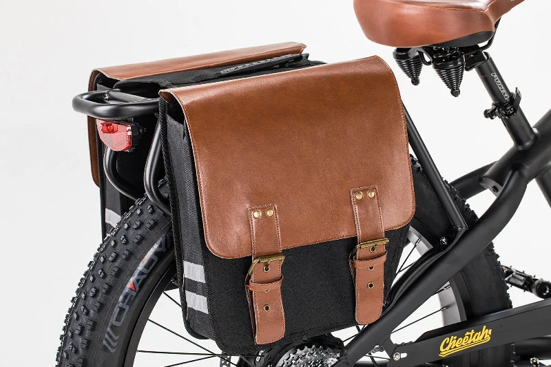 bicycle sidewall enhancement-Rear Pannier for Big Cat Cheetah