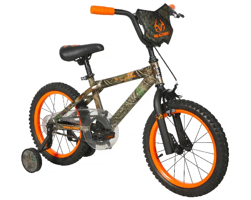 bicycle valve modification-Realtree 16" Children's Bike