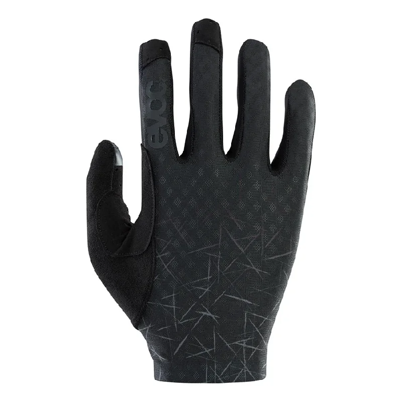 bicycle handlebar strain-EVOC Lite Touch Full Finger Gloves Black L