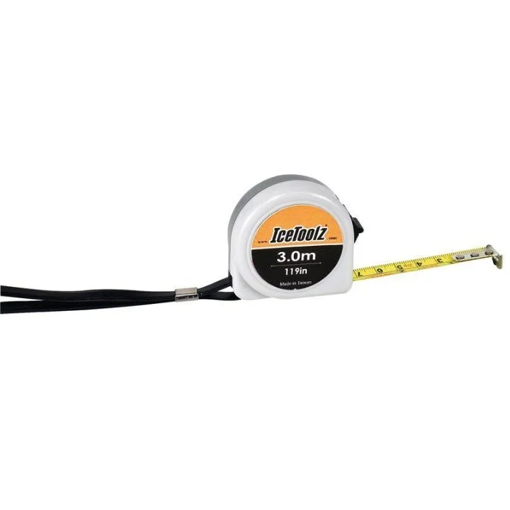 bicycle sidewall enhancement-Icetoolz 17M4 Tape Measure (3M-10Ft)